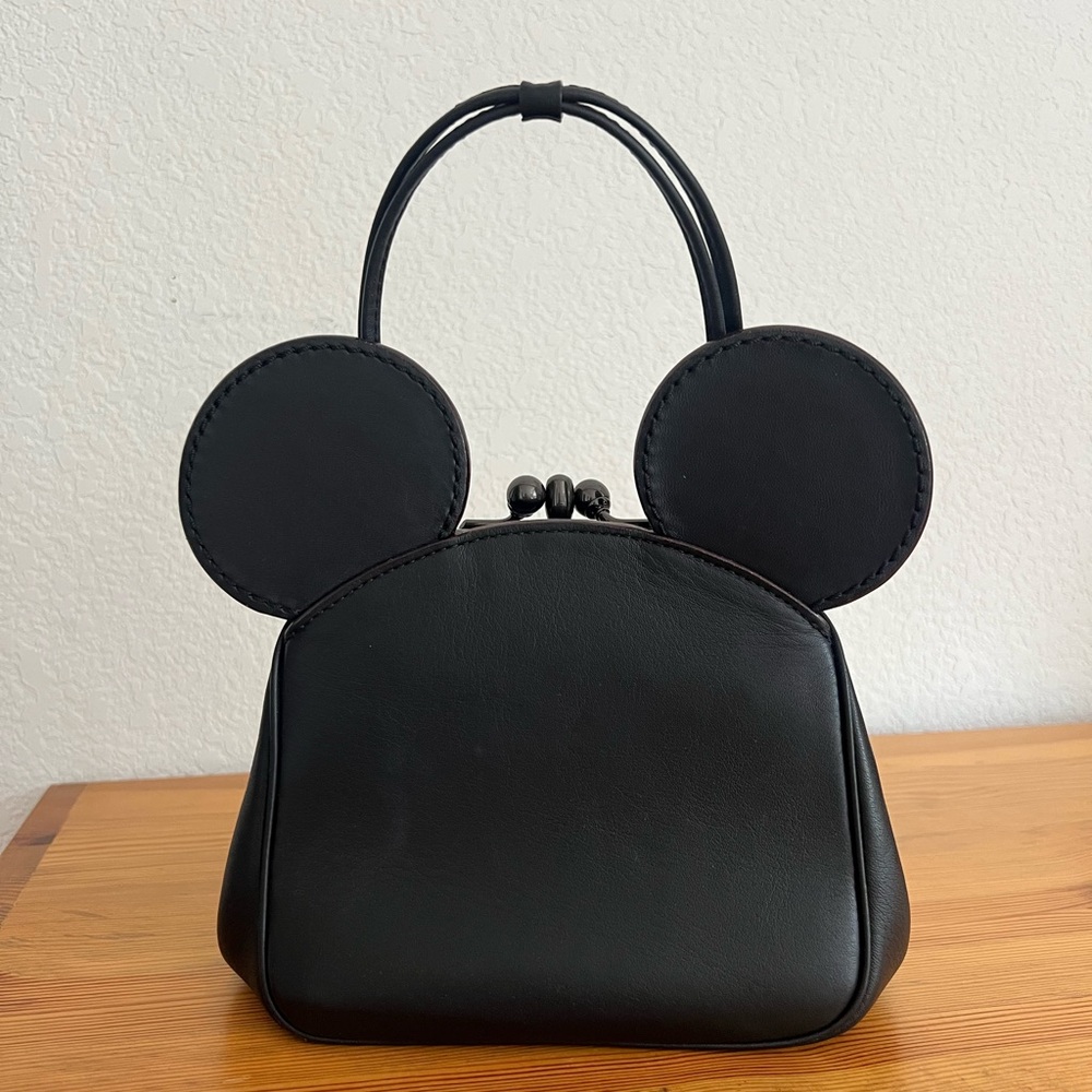 Coach x Disney Minnie Mouse Kisslock Handbag with Chain Crossbody - Picture 3 of 16